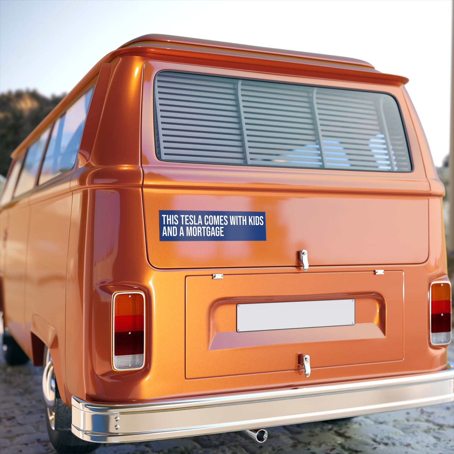 This Tesla Comes With Kids & A Mortgage