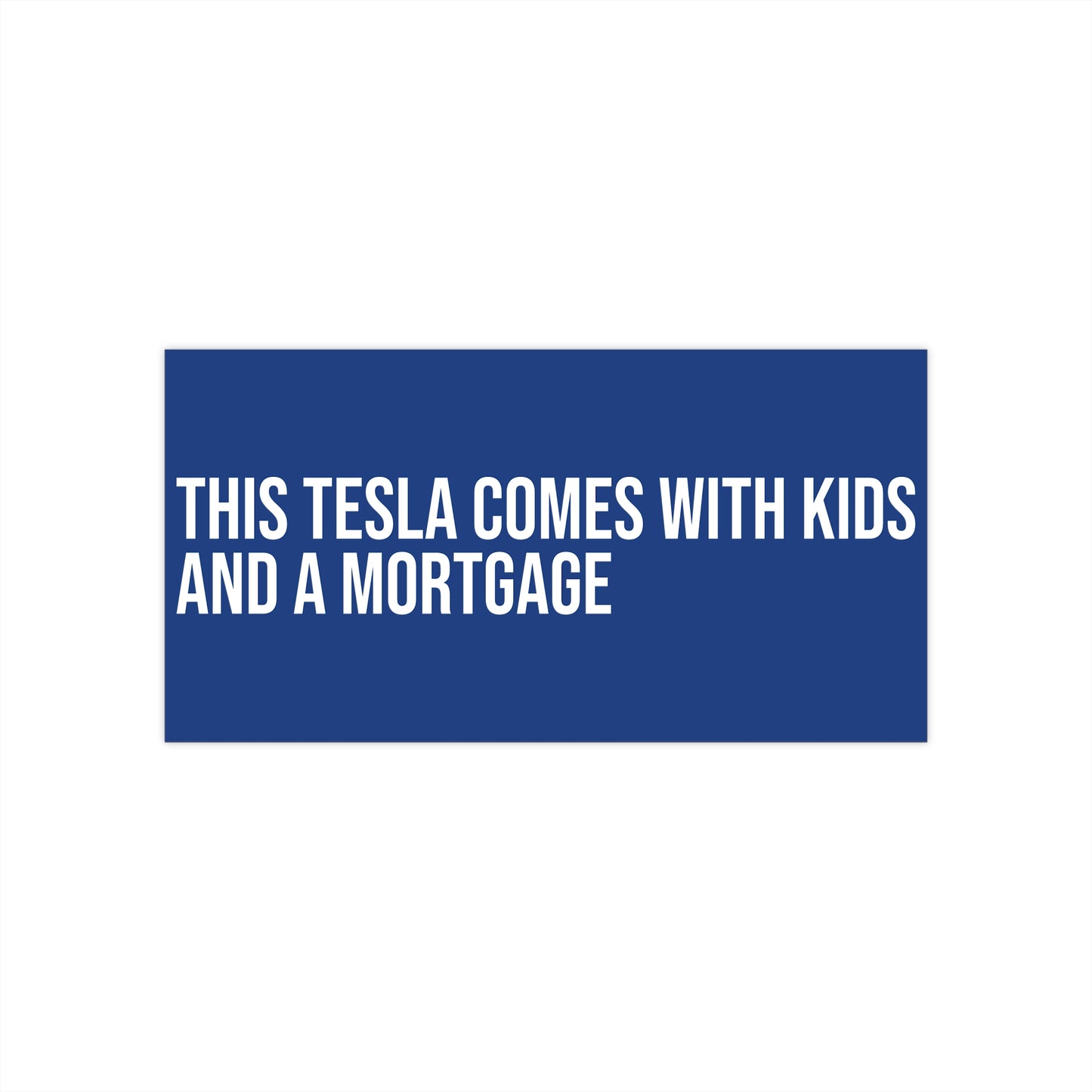 This Tesla Comes With Kids & A Mortgage