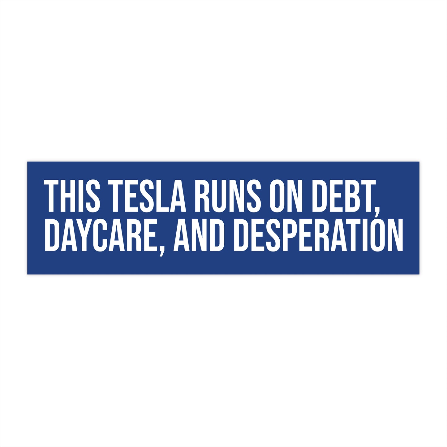 This Tesla runs on debt, daycare, and desperation