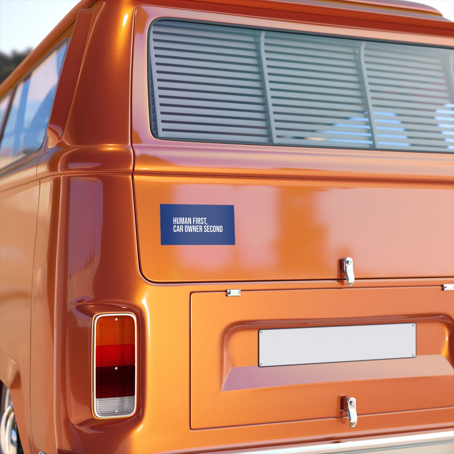 Human first, car owner second